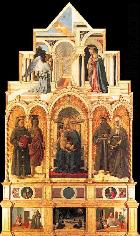 Piero della Francesca Polyptych of St Anthony china oil painting image